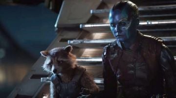 Rocket y Nebula en 'Vengadores: Endgame'
