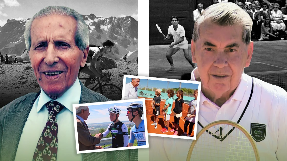 La lecci&oacute;n de Manolo Santana y Mart&iacute;n Bahamontes a los m&aacute;s j&oacute;venes: as&iacute; han cambiado el tenis y el ciclismo desde los 60