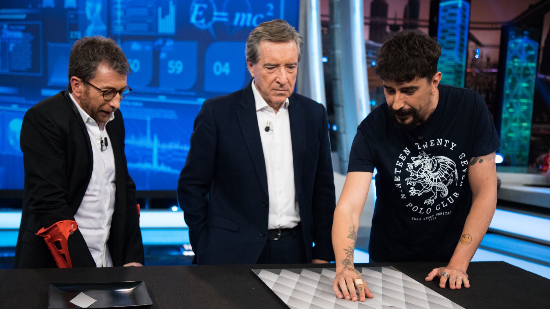 La ilusi&oacute;n &oacute;ptica de Marron que deja fascinado a I&ntilde;aki Gabilondo en 'El Hormiguero 3.0'