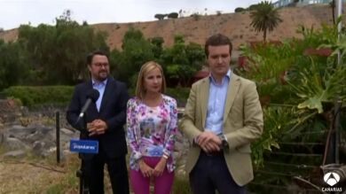 Pablo Casado promete crear empleo en Canarias