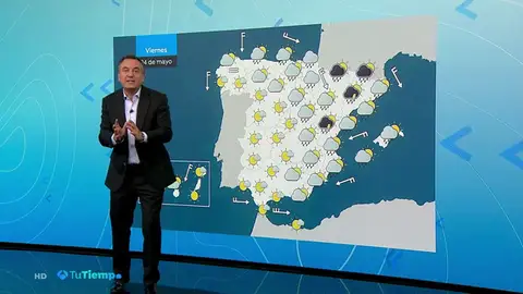 Crecen las nubes y las temperaturas bajan ligeramente Crecen las nubes y las temperaturas bajan ligeramente