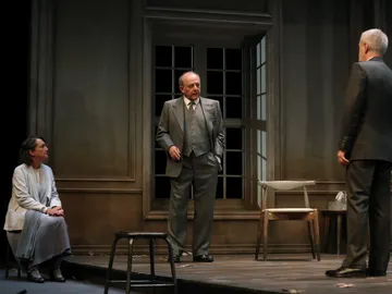 Los actores Malena Gutiérrez, Emilio Gutiérrez Caba y Carlos Hipólito Los actores Malena Gutiérrez, Emilio Gutiérrez Caba y Carlos Hipólito