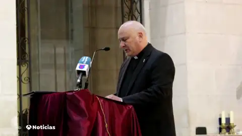 El párroco José Antonio Abellán El párroco José Antonio Abellán