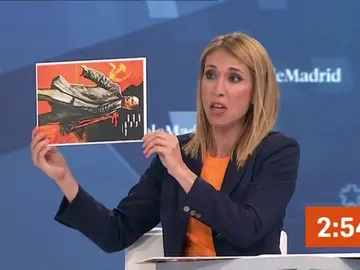 Lenin, protagonista de un debate electoral después de que Saavedra (Cs) sacase un cartel suyo al revés Lenin, protagonista de un debate electoral después de que Saavedra (Cs) sacase un cartel suyo al revés