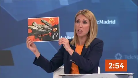 Lenin, protagonista de un debate electoral después de que Saavedra (Cs) sacase un cartel suyo al revés Lenin, protagonista de un debate electoral después de que Saavedra (Cs) sacase un cartel suyo al revés