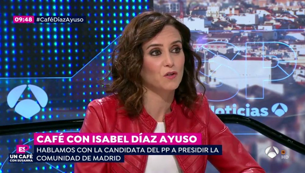 Isabel Díaz Ayuso: "Perdí la fe a los 9 años pero comparto los valores católicos"