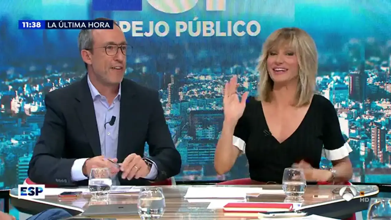 La alegría de Susanna Griso para celebrar los 3.000 programas de 'Espejo Público'