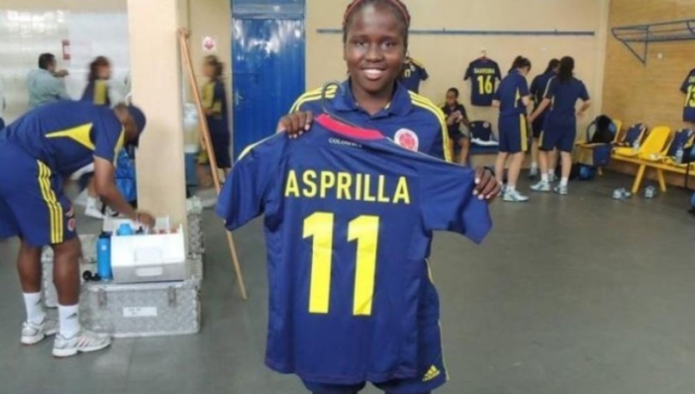 Leidy Asprilla, en una imagen de archivo