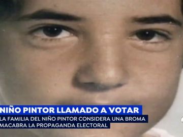 El niño pintor llamado a votar El niño pintor llamado a votar