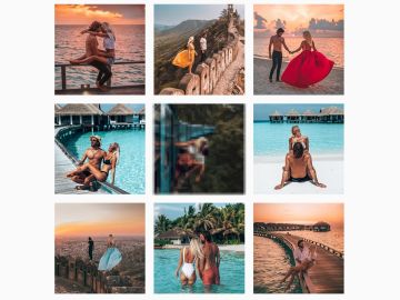 Instagram de la pareja @backpackdiariez Instagram de la pareja @backpackdiariez