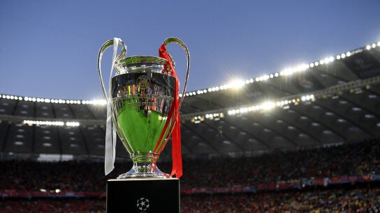 El trofeo de la Champions League
