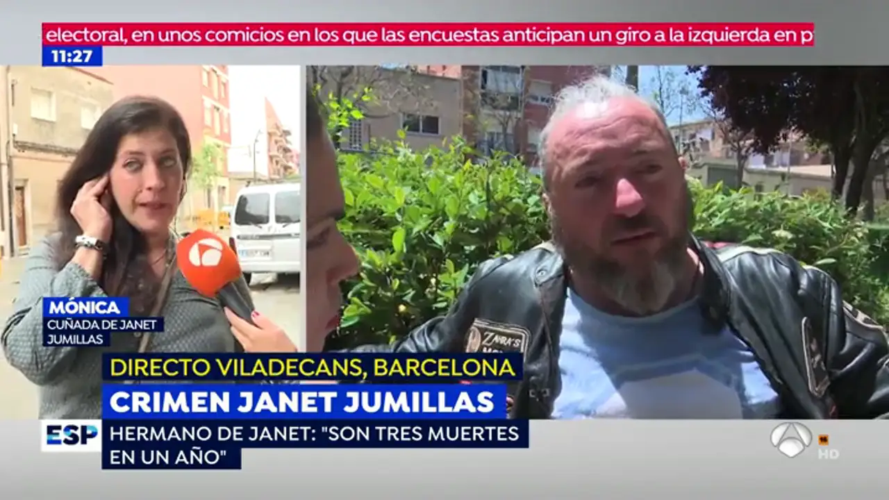 La agonía del hermano de Janet Jumillas: "A mi madre se la ha cargado esta gente"