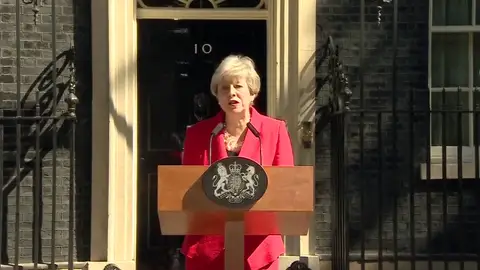 Theresa May anuncia su dimisión para el 7 de junio Theresa May anuncia su dimisión para el 7 de junio