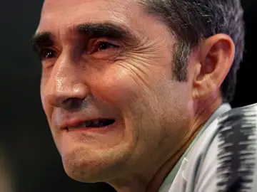 Ernesto Valverde en rueda de prensa Ernesto Valverde en rueda de prensa