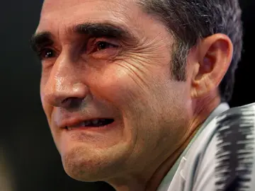 Ernesto Valverde en rueda de prensa Ernesto Valverde en rueda de prensa