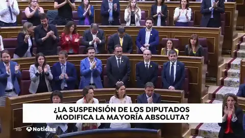 La suspensión de los diputados presos puede afectar a la composición del Congreso La suspensión de los diputados presos puede afectar a la composición del Congreso