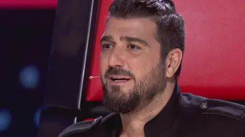 Antonio Orozco, muy emocionado, se confiesa ante un talent de 'La Voz Senior' Antonio Orozco, muy emocionado, se confiesa ante un talent de 'La Voz Senior'