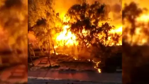 Incendio en Palencia Incendio en Palencia