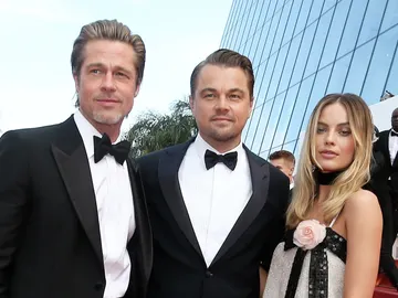 Brad Pitt, Loenardo DiCaprio y Margot Robbie en 'Once Upon a Time in Hollywood' Brad Pitt, Loenardo DiCaprio y Margot Robbie en 'Once Upon a Time in Hollywood'