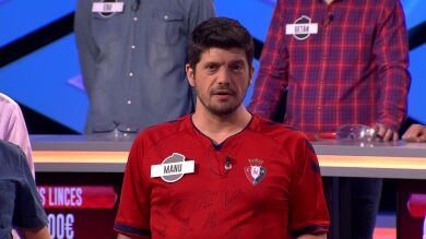 Manu, del equipo de 'Los Lobos', cautiva recitando estos versos de Cyrano de Bergerac en '¡Boom!'