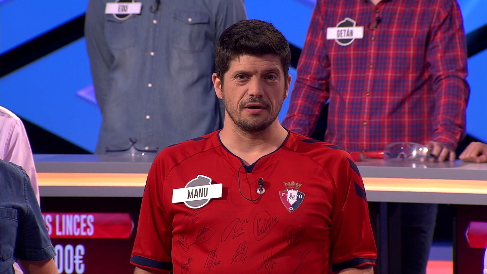 Manu, del equipo de 'Los Lobos', cautiva recitando estos versos de Cyrano de Bergerac en '&iexcl;Boom!'