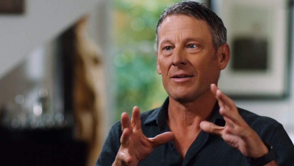 El exciclista Lance Armstrong, en la entrevista en la cadena NBCSN