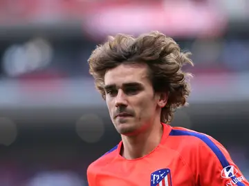 Griezmann, en una partido del Atlético de Madrid Griezmann, en una partido del Atlético de Madrid