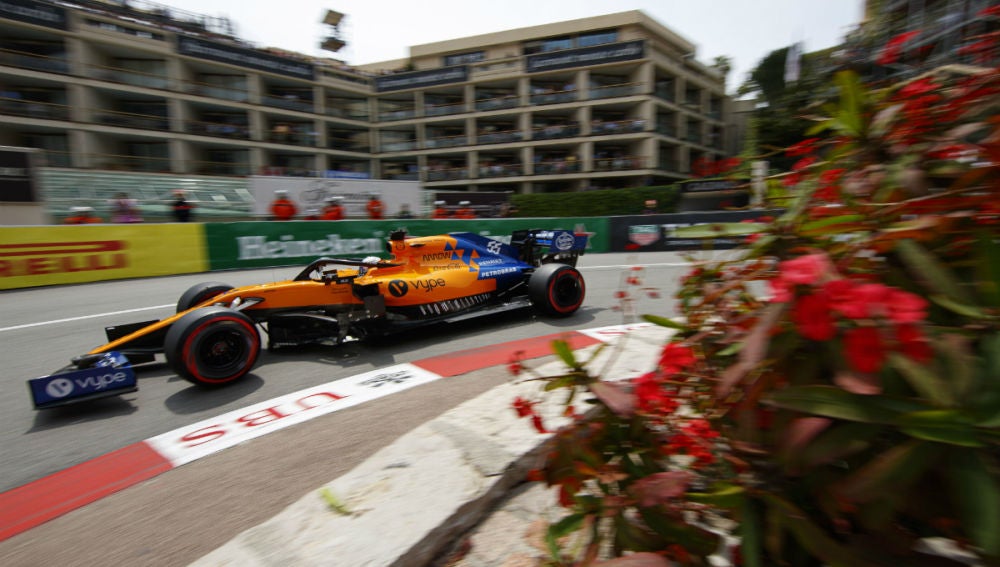 Carlos Sainz, en el McLaren