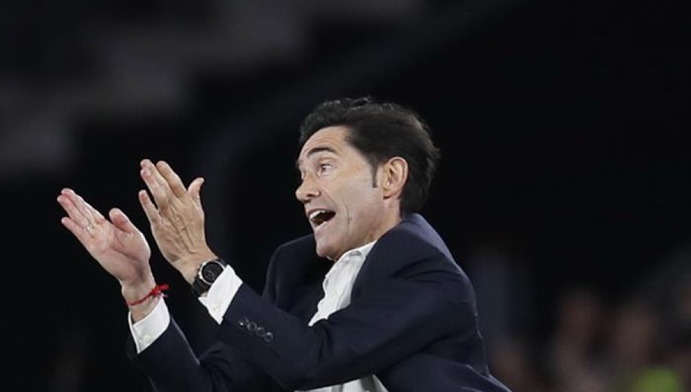 Marcelino García Toral, entrenador del Valencia.