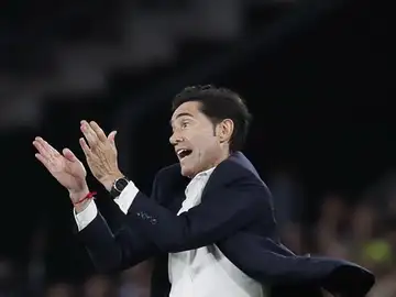 Marcelino García Toral, entrenador del Valencia. Marcelino García Toral, entrenador del Valencia.