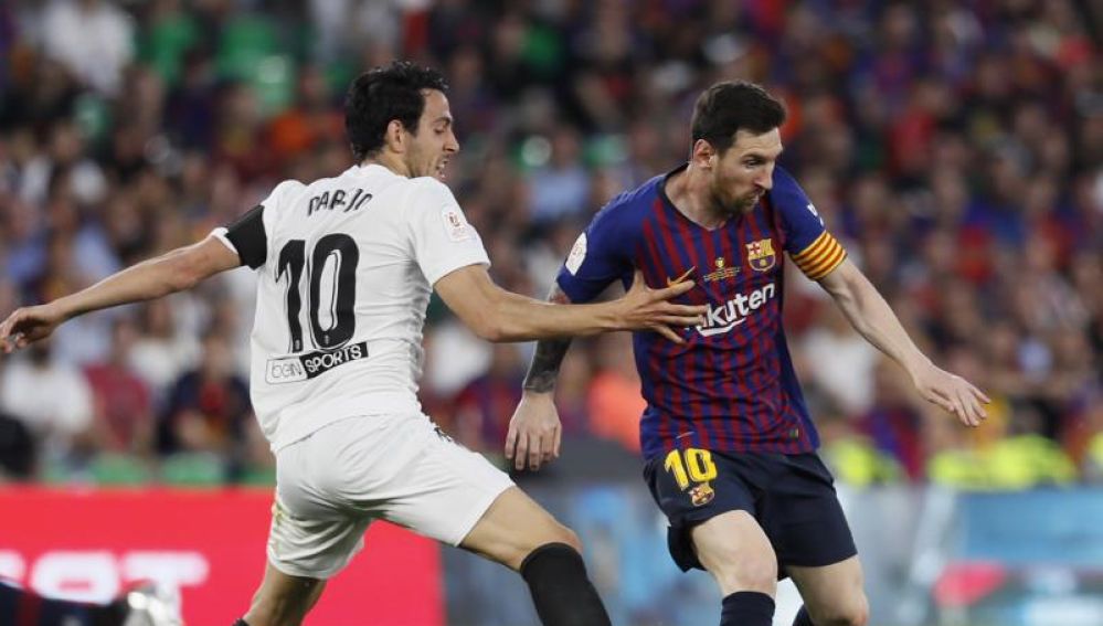 El capitán del Valencia, Dani Parejo.
