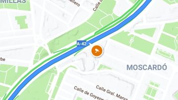 Visualiación de radar fijo en 'Google Maps'