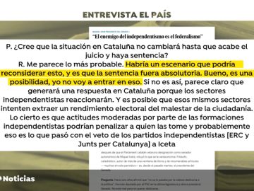 PP y Cs pide a Manuel Cruz que rectifique unas palabras que resultaron ser un error de transcripción