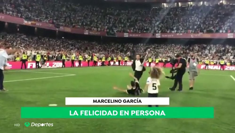 La 'brutal entrada' de Gabriel Paulista a Marcelino tras ganar la Copa del Rey