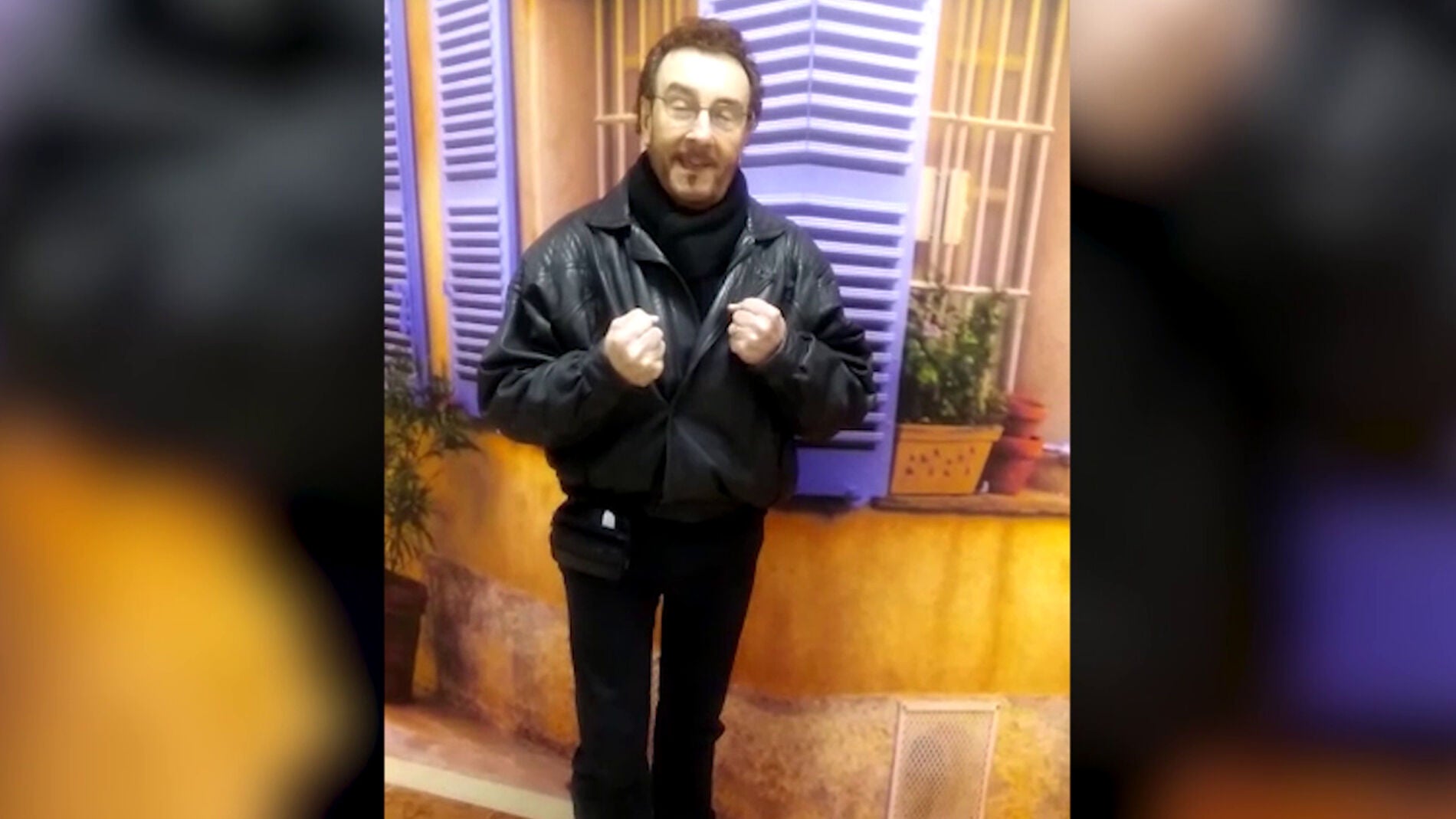 Ignacio Encinas, muy emocionado camino al plató de 'La Voz Senior'