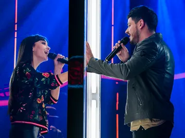 Aitana y Cepeda durante su actuación 'No puedo vivir sin ti' Aitana y Cepeda durante su actuación 'No puedo vivir sin ti'