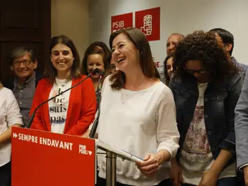 La candidata socialista al Parlament, Francina Armengol. La candidata socialista al Parlament, Francina Armengol.
