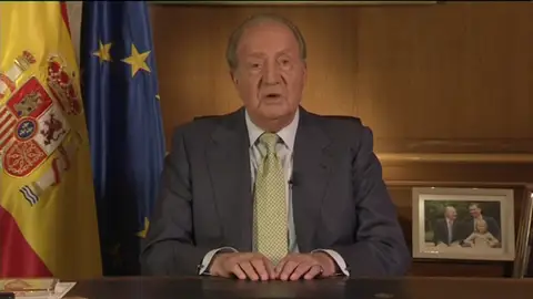 Así fue el mensaje de abdicación del Rey Juan Carlos I Así fue el mensaje de abdicación del Rey Juan Carlos I