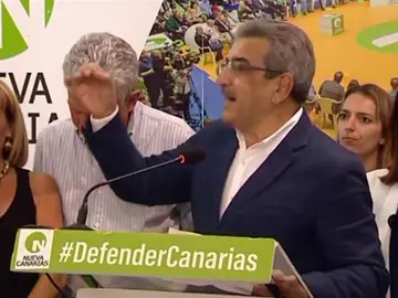 Alegría en la sede de Nueva Canarias al ganar en el Cabildo Alegría en la sede de Nueva Canarias al ganar en el Cabildo