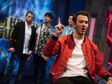 El "juego extremo" de los Jonas Brothers con Pablo Motos en 'El Hormiguero 3.0' El "juego extremo" de los Jonas Brothers con Pablo Motos en 'El Hormiguero 3.0'
