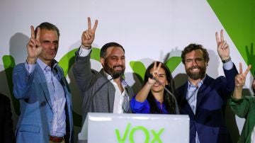 Vox celebra sus resultados del 26M
