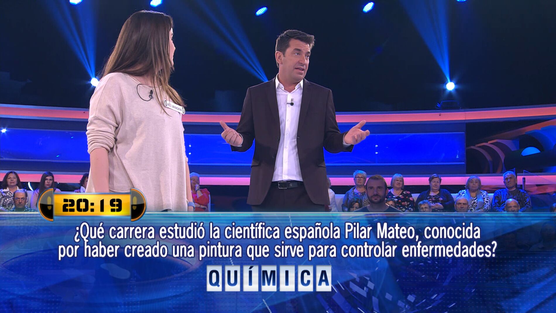 El homenaje de &lsquo;&iexcl;Ahora caigo!&rsquo; a la cient&iacute;fica espa&ntilde;ola Pilar Mateo