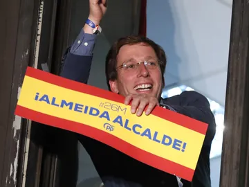 El candidato del PP al Ayuntamiento de Madrid, José Luis Martínez-Almeida El candidato del PP al Ayuntamiento de Madrid, José Luis Martínez-Almeida