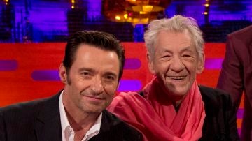 Hugh Jackman e Ian McKellen