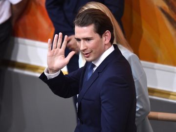 El canciller austríaco, Sebastian Kurz