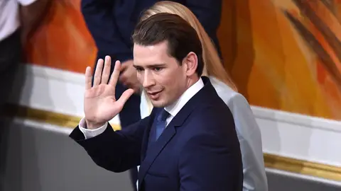 El canciller austríaco, Sebastian Kurz El canciller austríaco, Sebastian Kurz