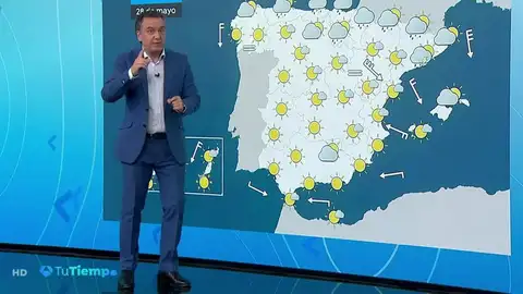 Calor en el sur, más fresco y nubes en el norte este martes Calor en el sur, más fresco y nubes en el norte este martes