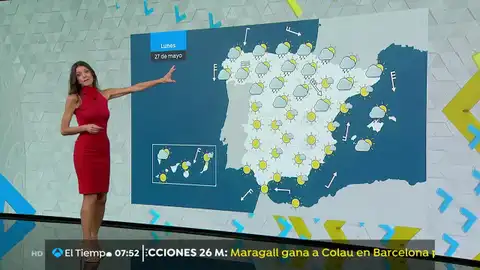 Lluvia y viento en la mitad norte peninsular LA PREVISIÓN DEL TIEMPO