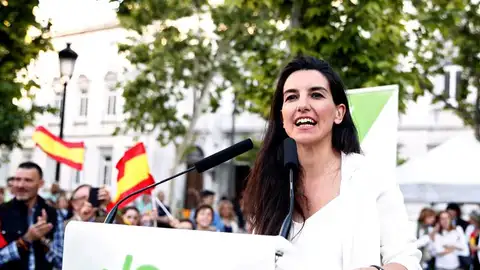 La candidata de Vox a la Presidencia de la Comunidad de Madrid, Rocío Monasterio La candidata de Vox a la Presidencia de la Comunidad de Madrid, Rocío Monasterio