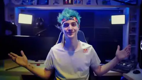 El 'gamer' Tyler 'ninja' Blevins El 'gamer' Tyler 'ninja' Blevins